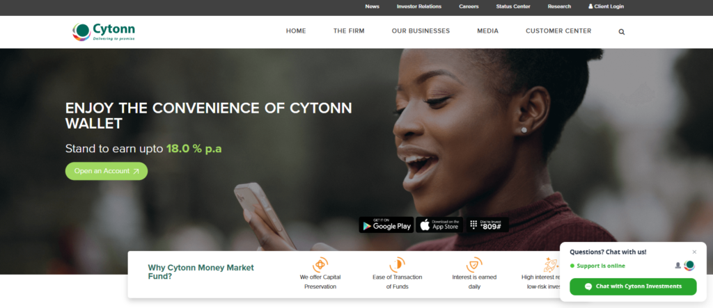 Cytonn Money market fund