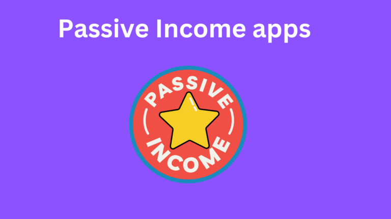 Passive income apps