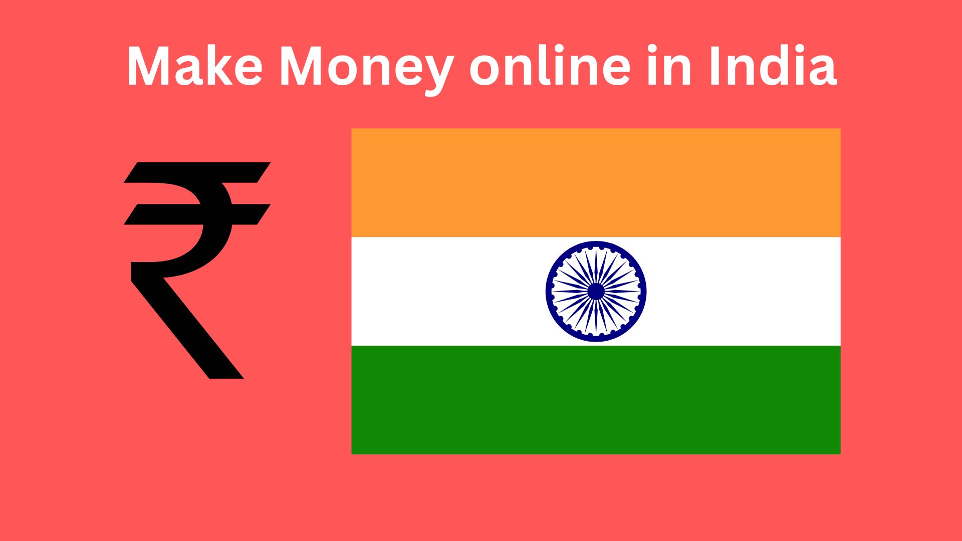 How to make money online in india