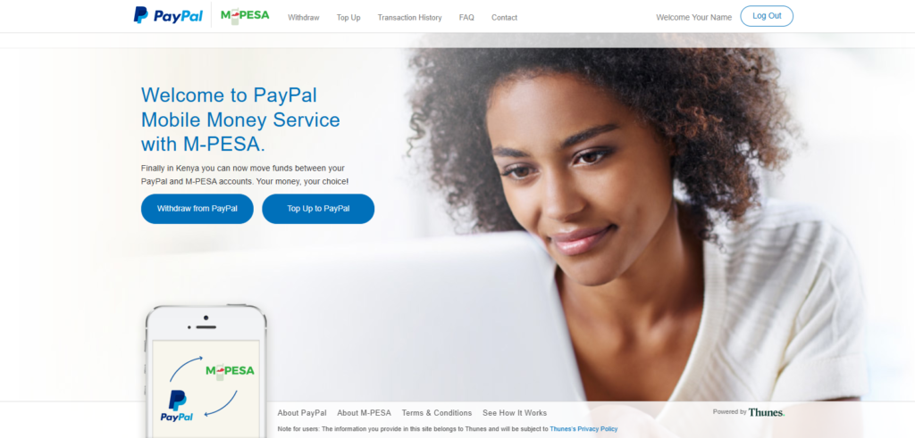 Paypal Mpesa