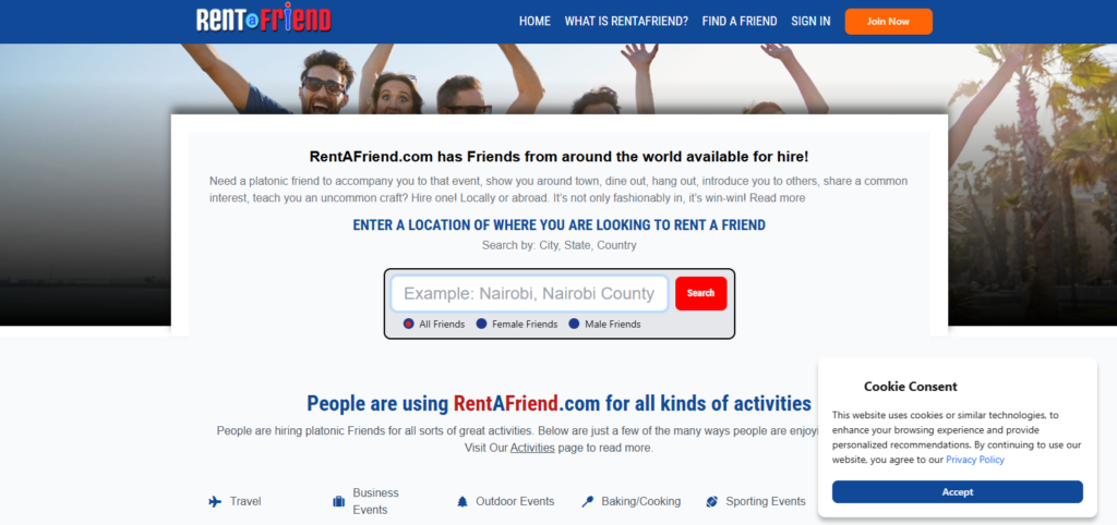 Rent  a Friend image