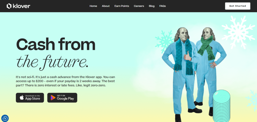 Klover screenshot