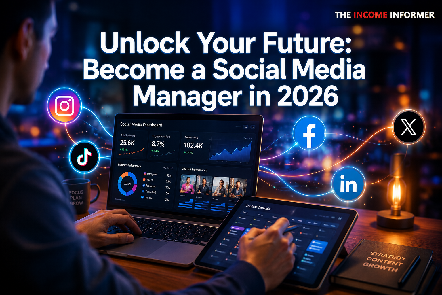 Become a social media manager
