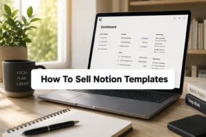 How to sell Notion templates