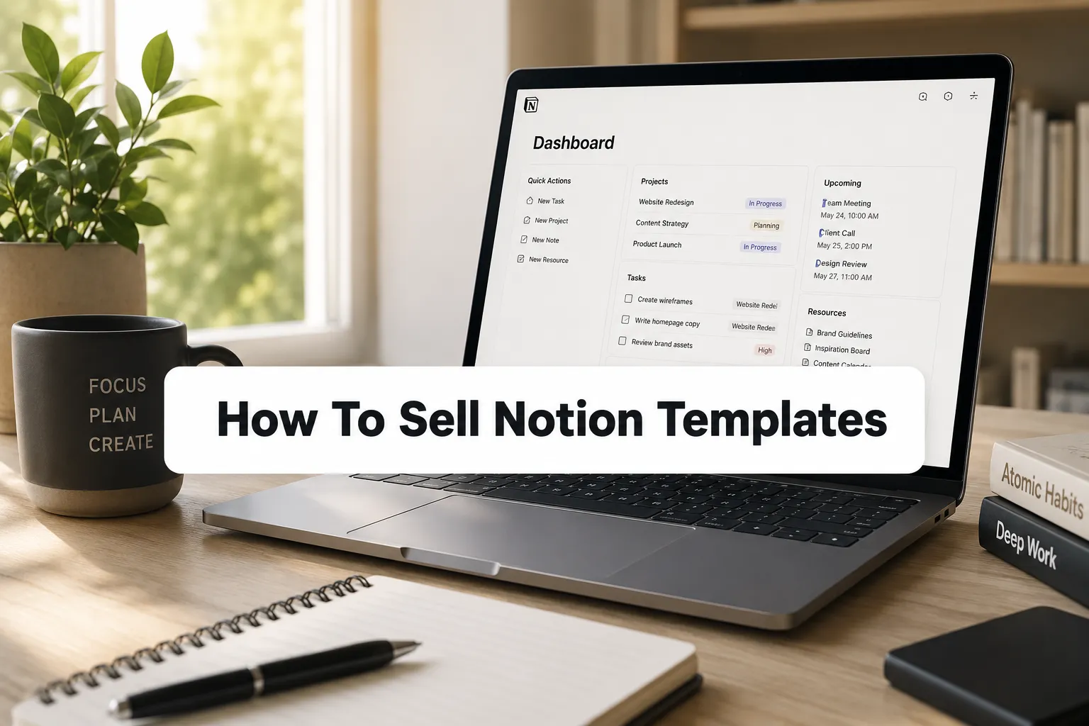 How to sell Notion templates