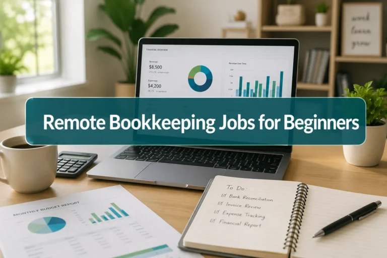 Remote Bookkeeping Jobs- The Income Informer