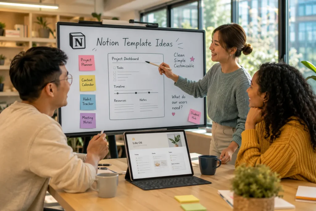 What are notion templates